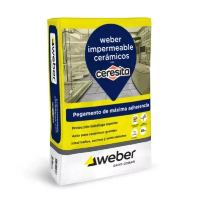 Weber Pegamento con Ceresita x 10 KG P/Ceramico